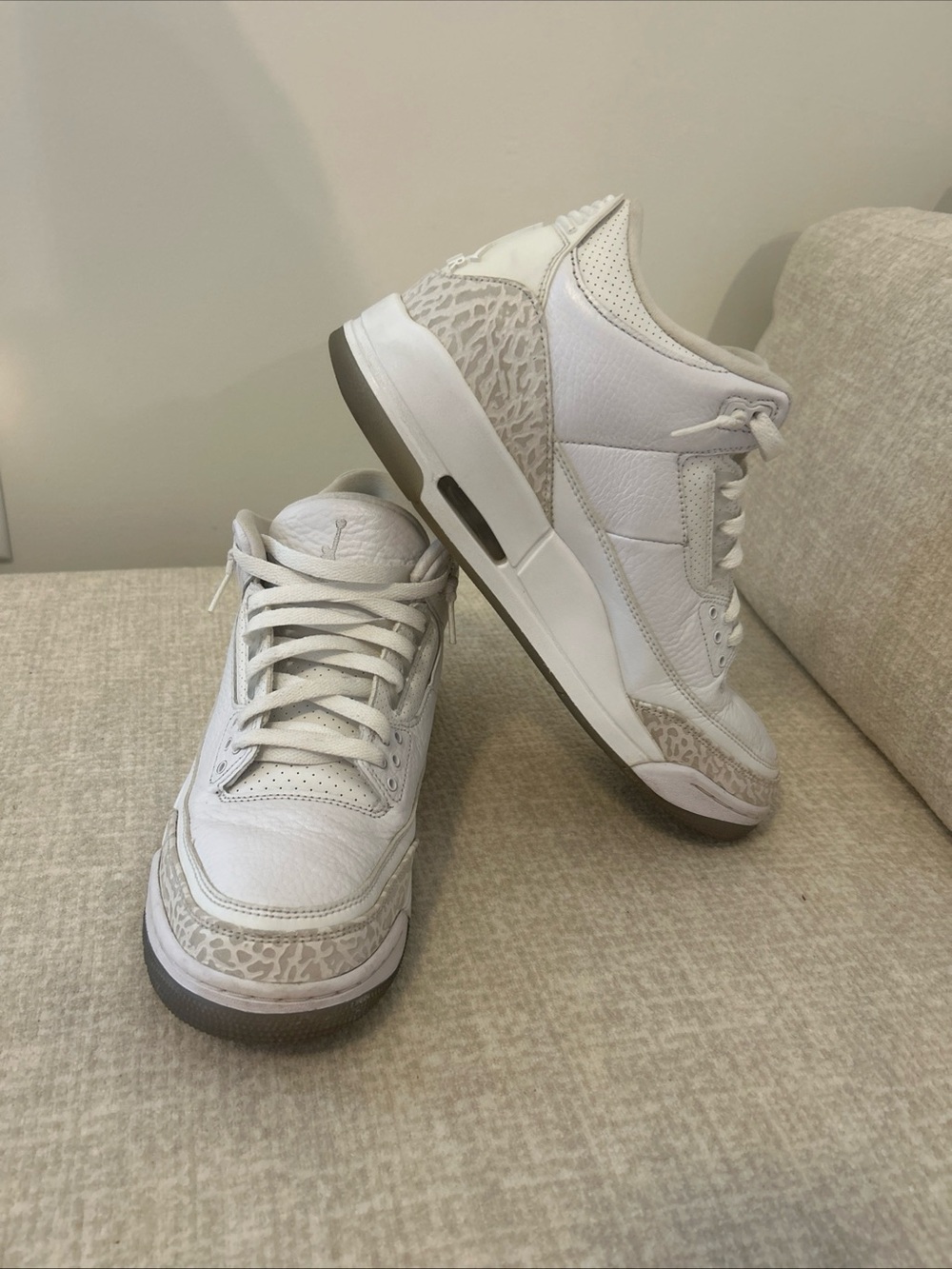 2018 Air Jordan 3 retro pure white